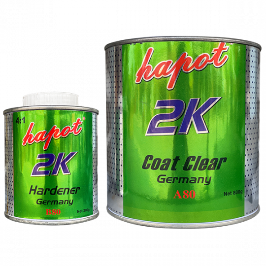 Sơn Bóng 2K AB 80 -Trong và Ngoài Trời  | Sơn PU đồ gỗ 